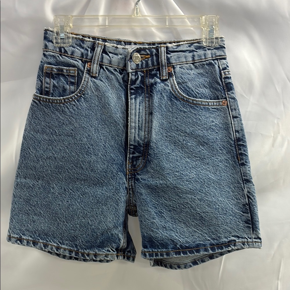 Zara Blue Denim Jean Shorts Size 2